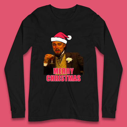 Leonardo DiCaprio Christmas Long Sleeve T-Shirt
