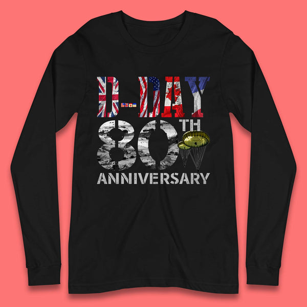 D-Day 80th Anniversary Long Sleeve T-Shirt