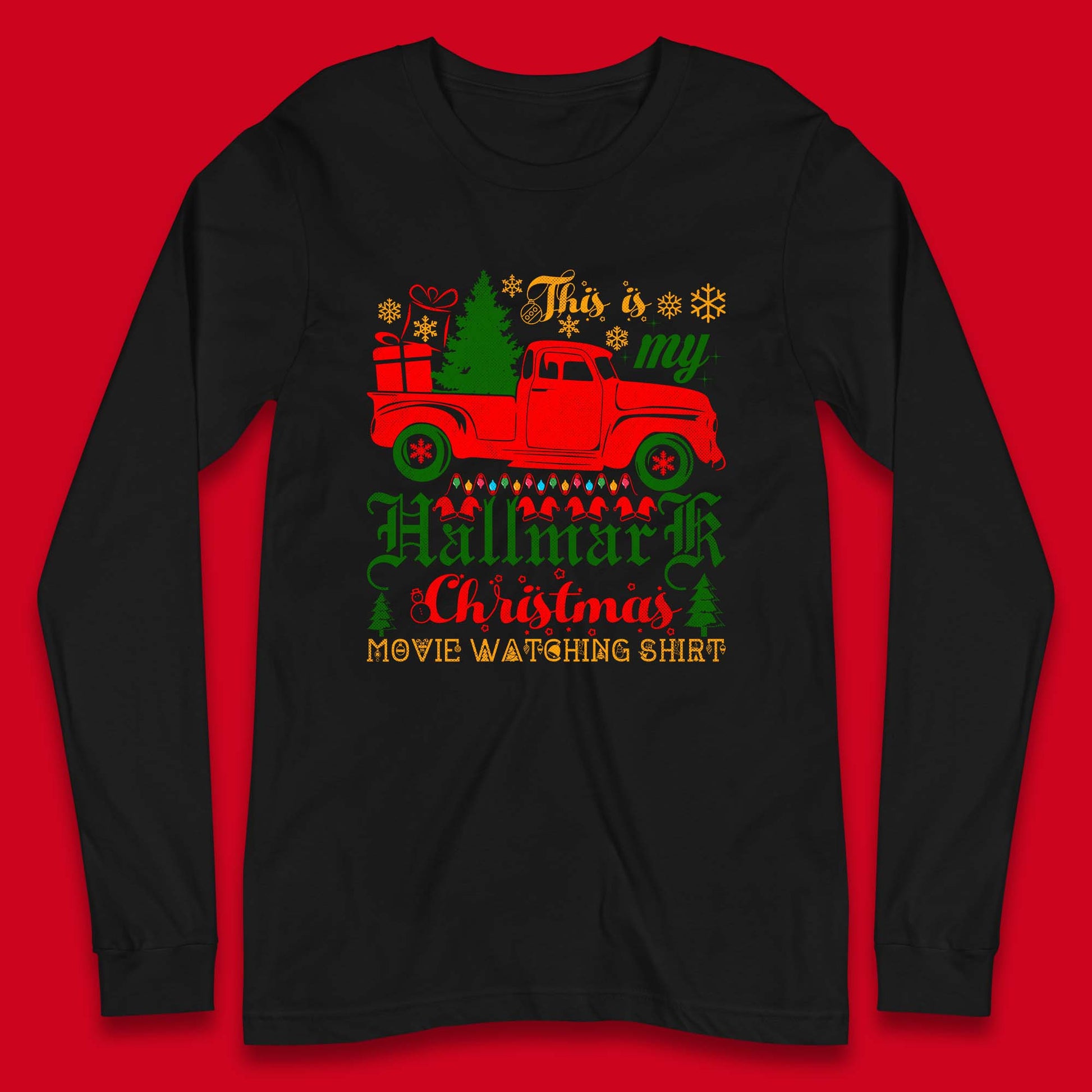 hallmark christmas movie long sleeve t shirt