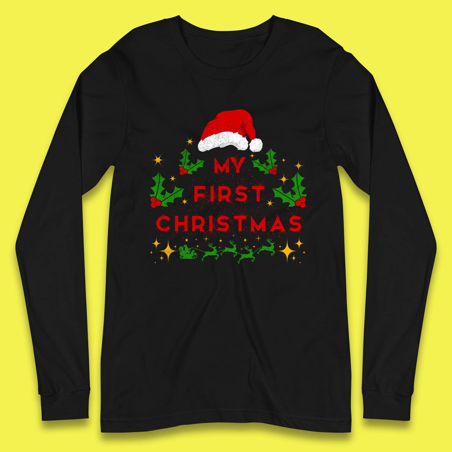 my first christmas winter tee