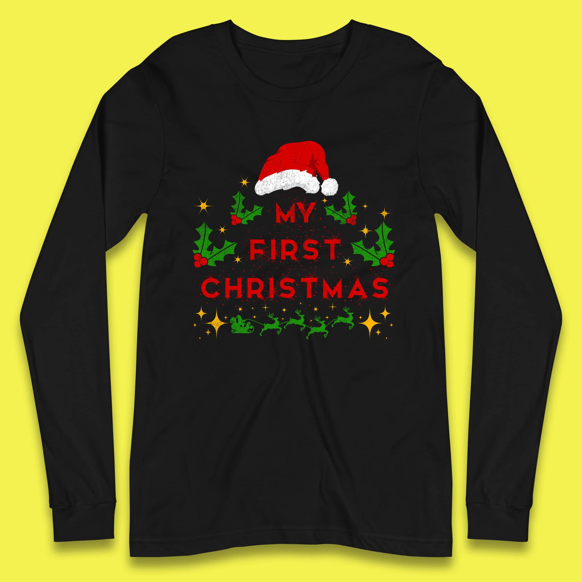my first christmas winter tee