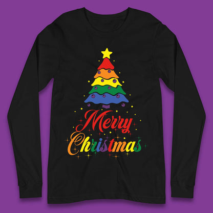 Pride Christmas Tree Long Sleeve T-Shirt