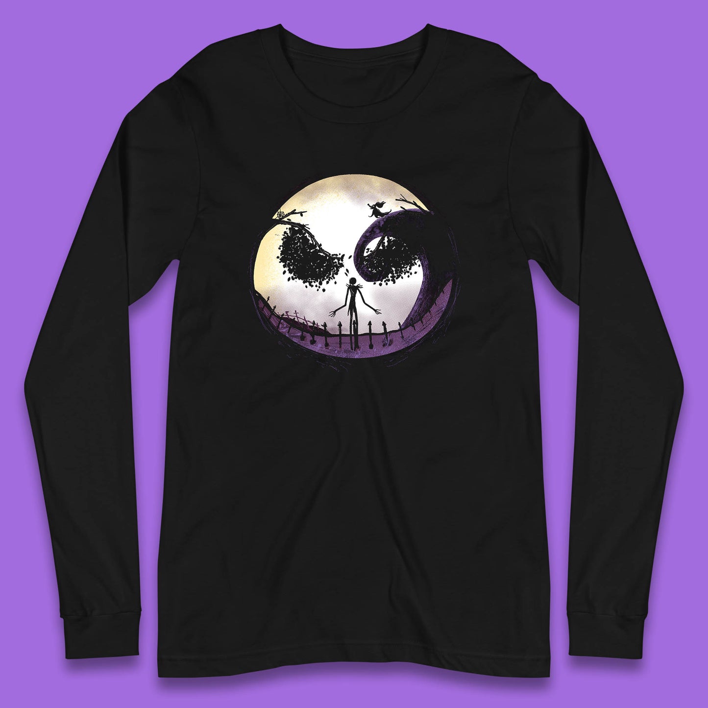 jack skellington spooky long sleeve t shirt