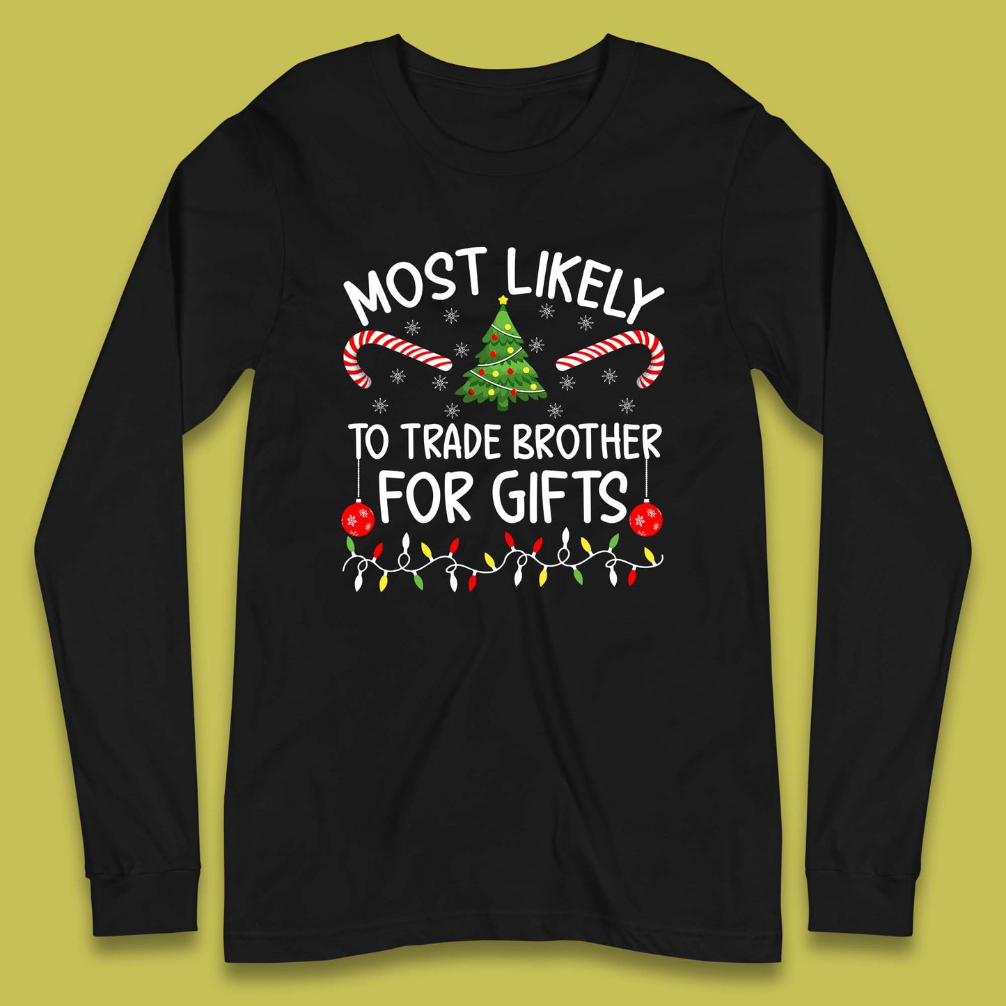trade brother for christmas gifts long sleeve t shirt