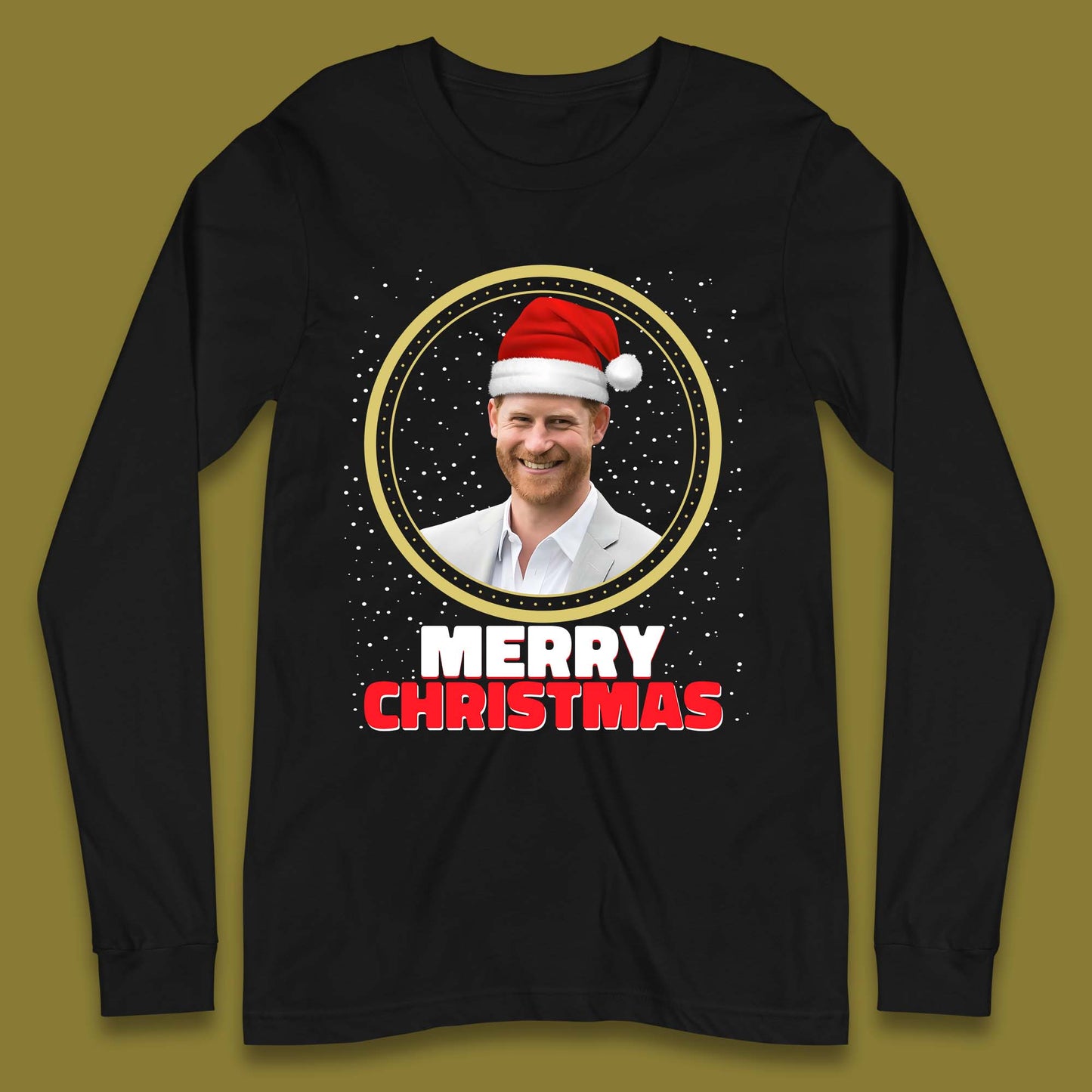 Prince Harry Christmas Long Sleeve T-Shirt