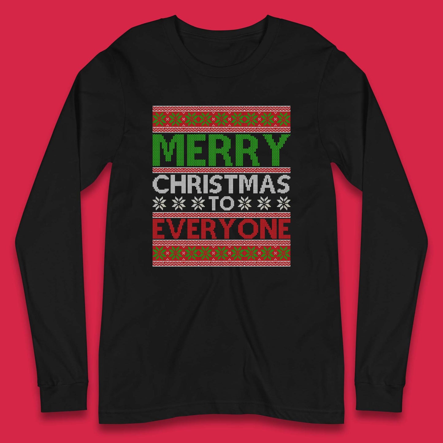 merry christmas long sleeve shirt