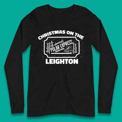 Polar Express Christmas Train Long Sleeve T-Shirt