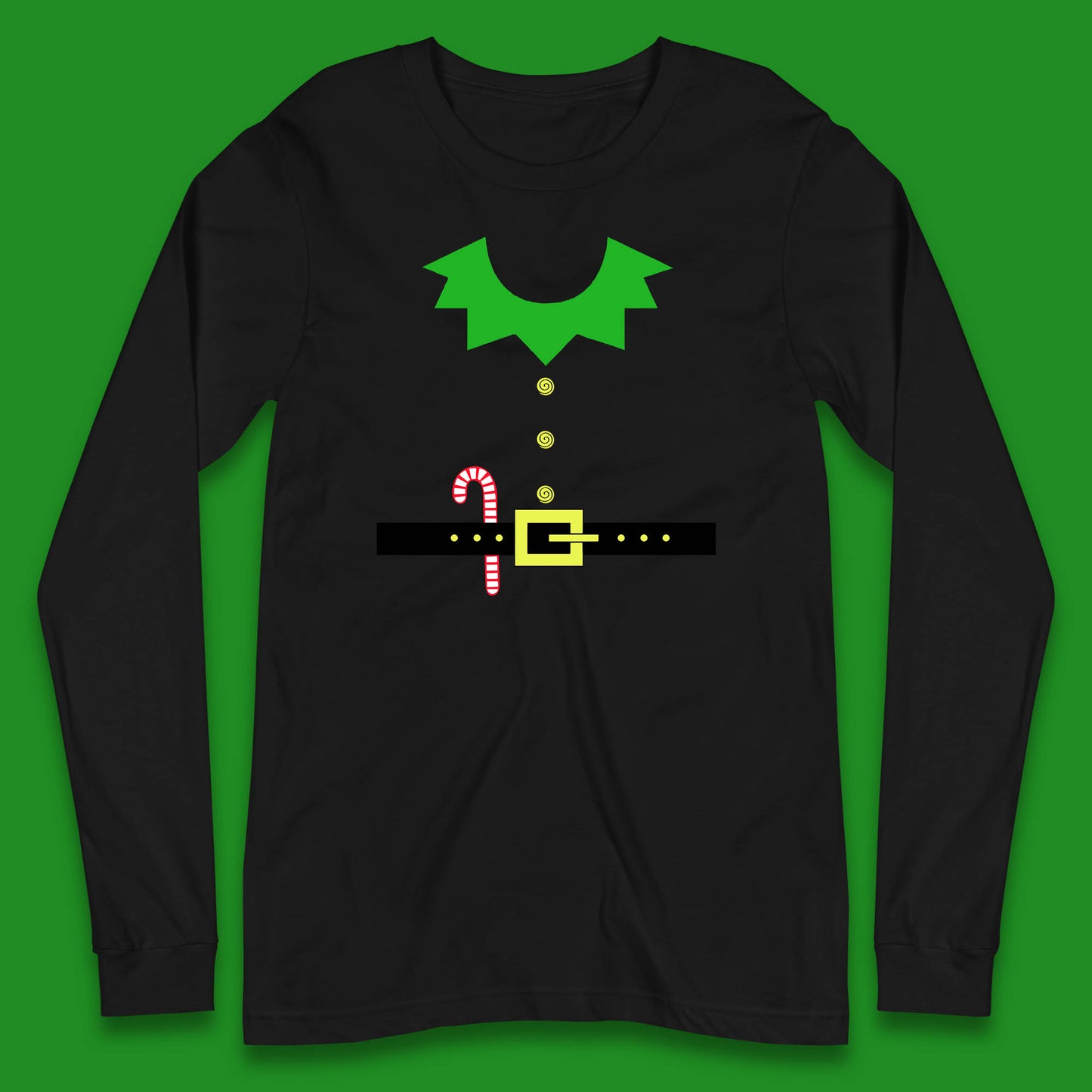 christmas elf costume christmas candy t shirt