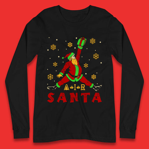 Air Santa Christmas Long Sleeve T-Shirt