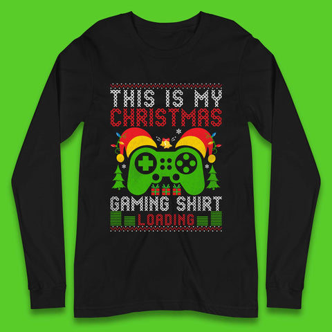 Loading Gamer Christmas Long Sleeve T-Shirt