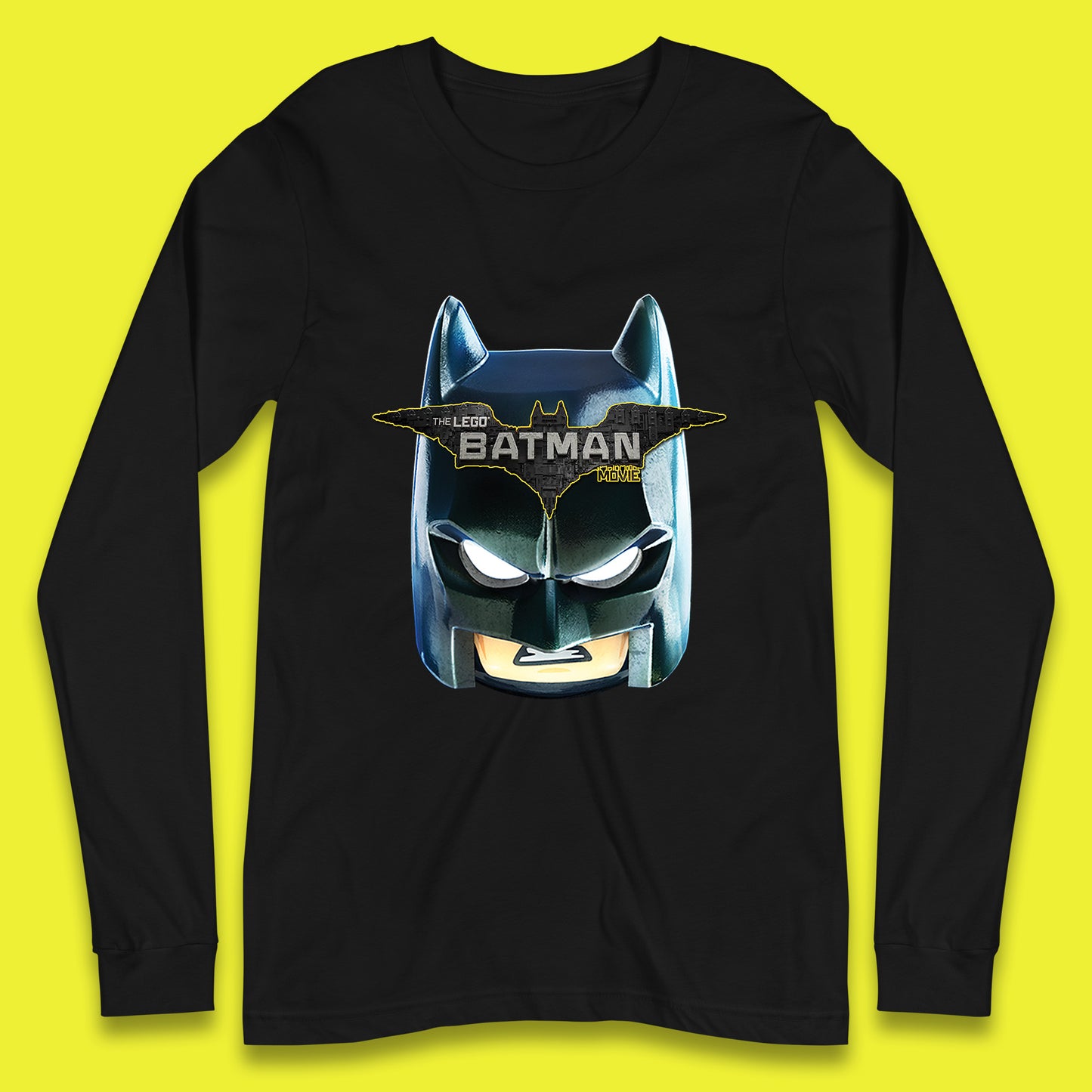 Lego Batman Head Lego Batman 3 Beyond Gotham The Lego Batman Movie DC Comics Long Sleeve T Shirt