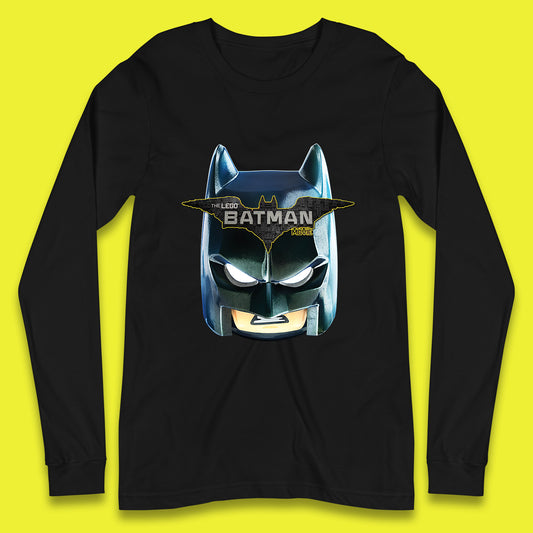 Lego Batman Head Lego Batman 3 Beyond Gotham The Lego Batman Movie DC Comics Long Sleeve T Shirt