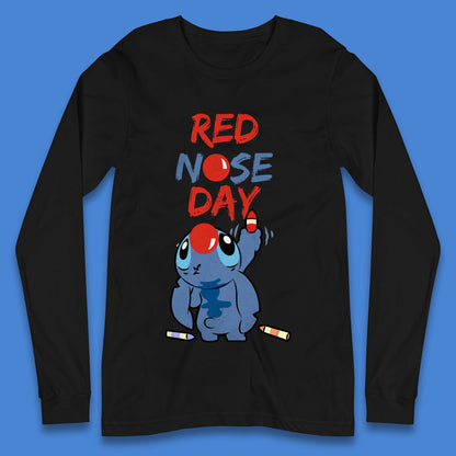 Stitch Long Sleeve Comic Relief Top