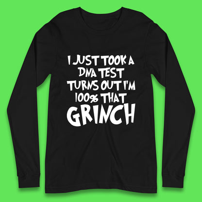 christmas grinch long sleeve t shirt