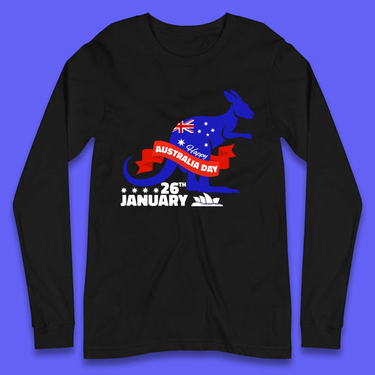 Happy Australia Day Long Sleeve T-Shirt