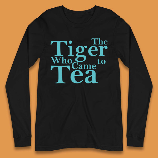 The Tiger Who Came To Tea Story Book Long Sleeve T-Shirt