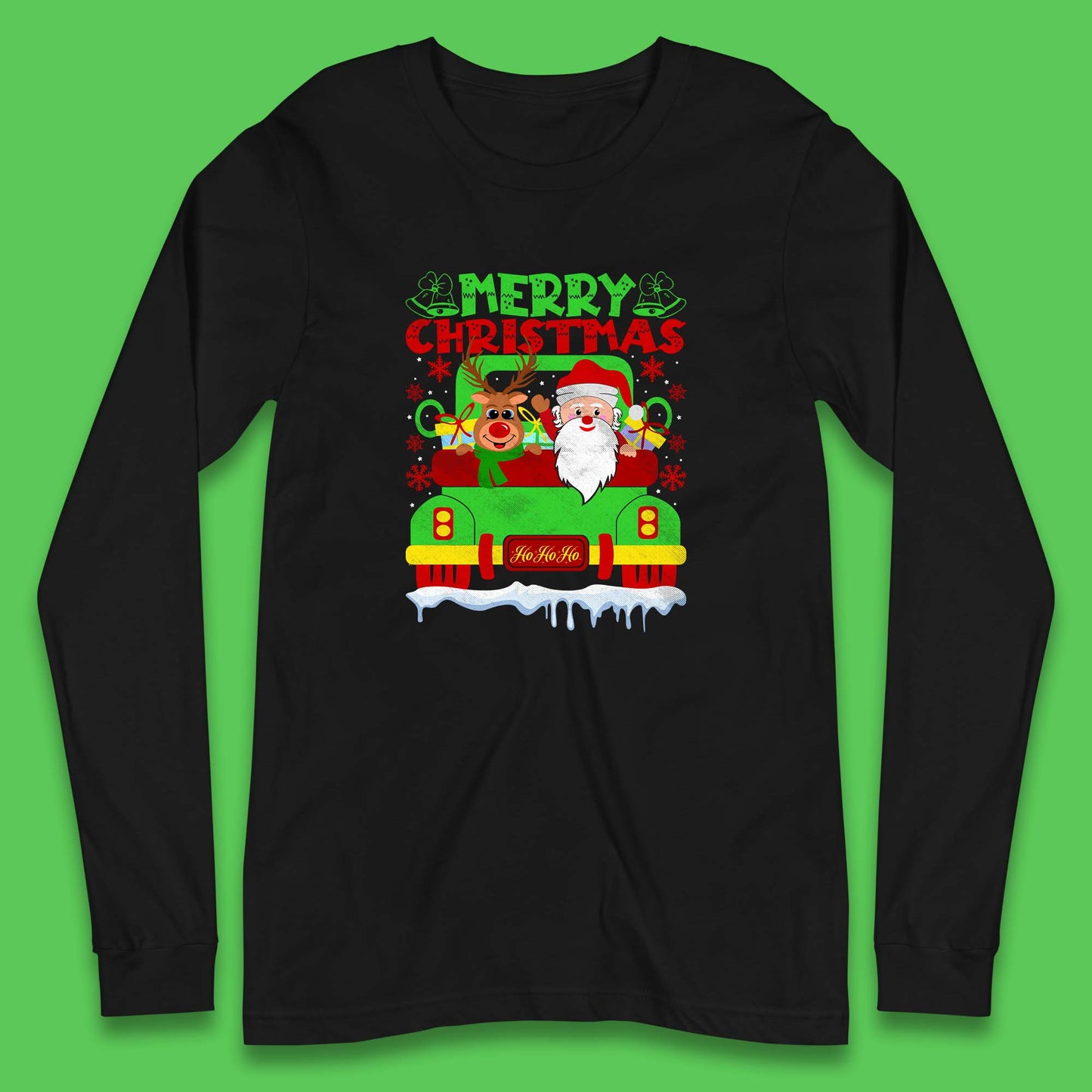 merry christmas truck shirt
