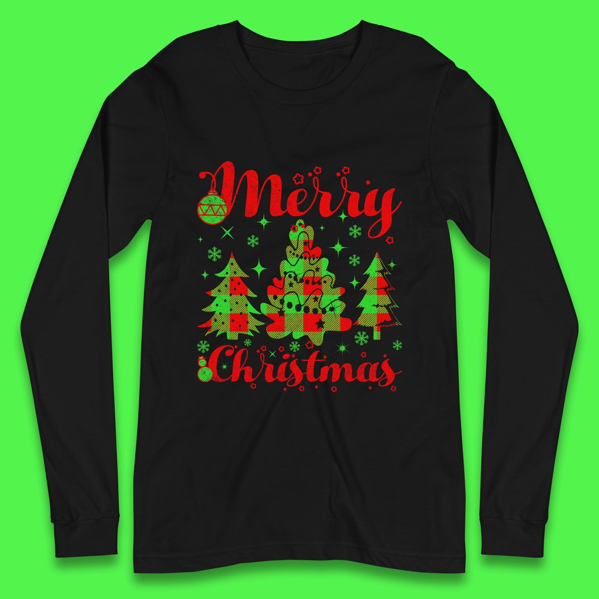 merry christmas trees t shirt