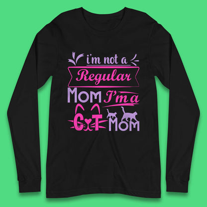 I'm A Cat Mom Long Sleeve T-Shirt