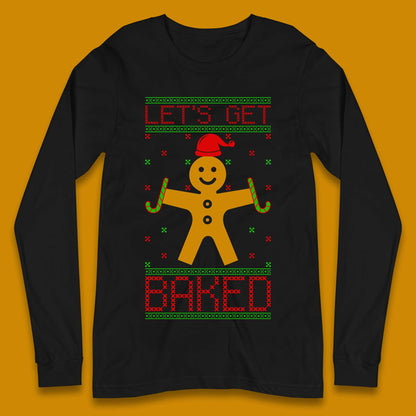 Gingerbread Christmas Long Sleeve T-Shirt