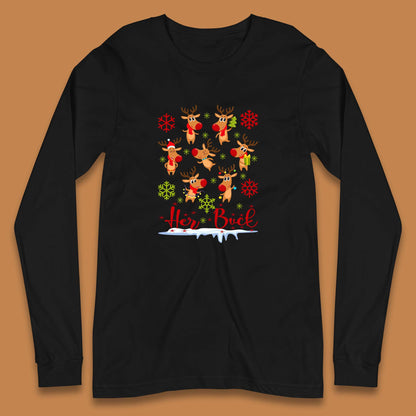 rudolph reindeers long sleeve t shirt