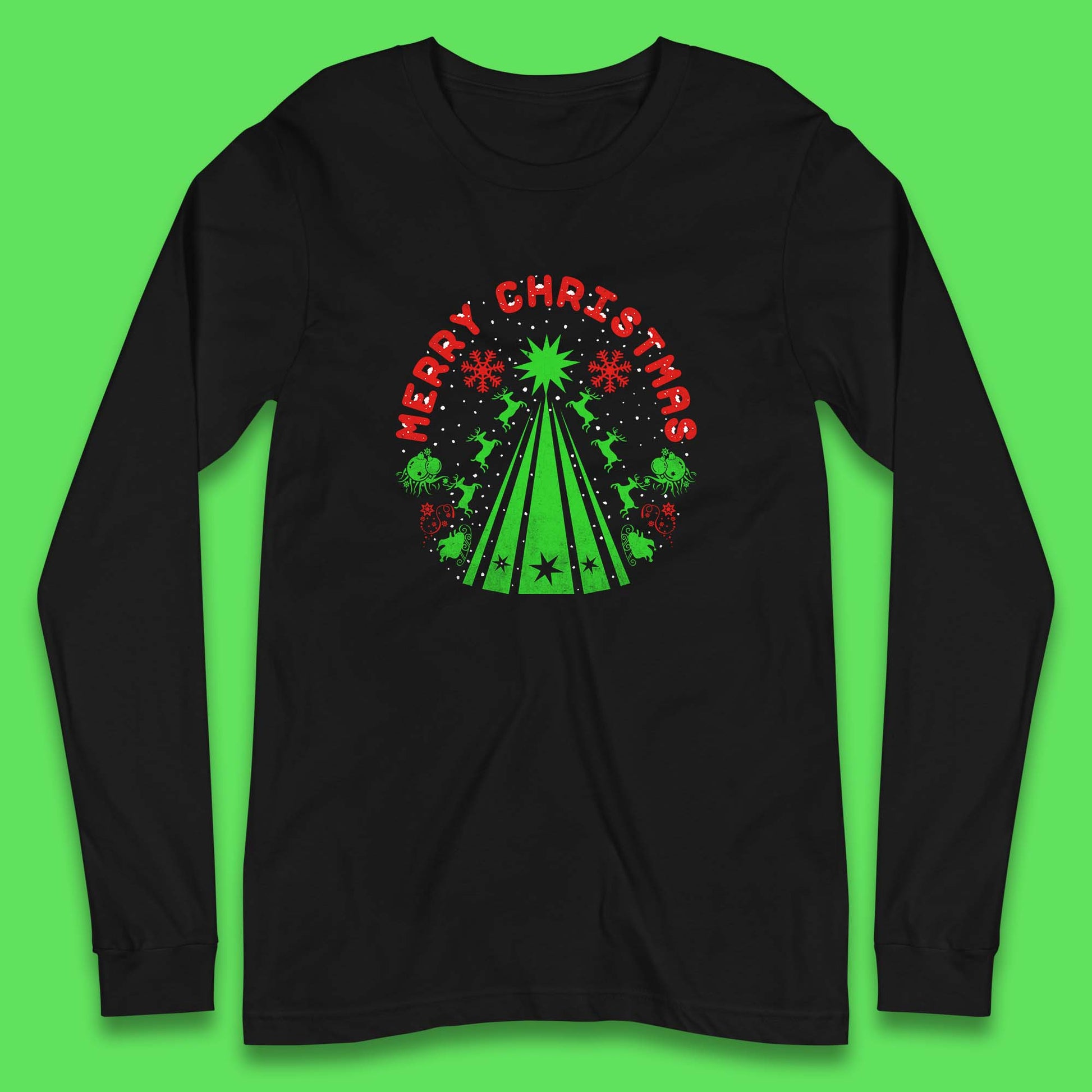 merry christmas reindeers t shirt
