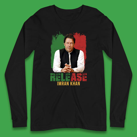 Release Imran Khan Prisoner No 804 Stand With Imran Khan Pakistan Long Sleeve T Shirt