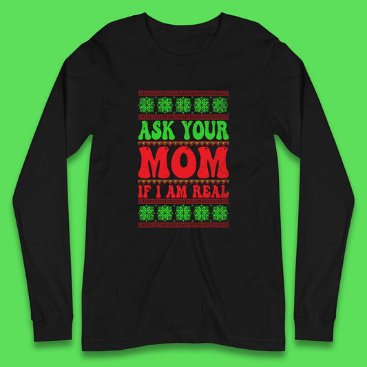 christmas santa festive long sleeve t shirt