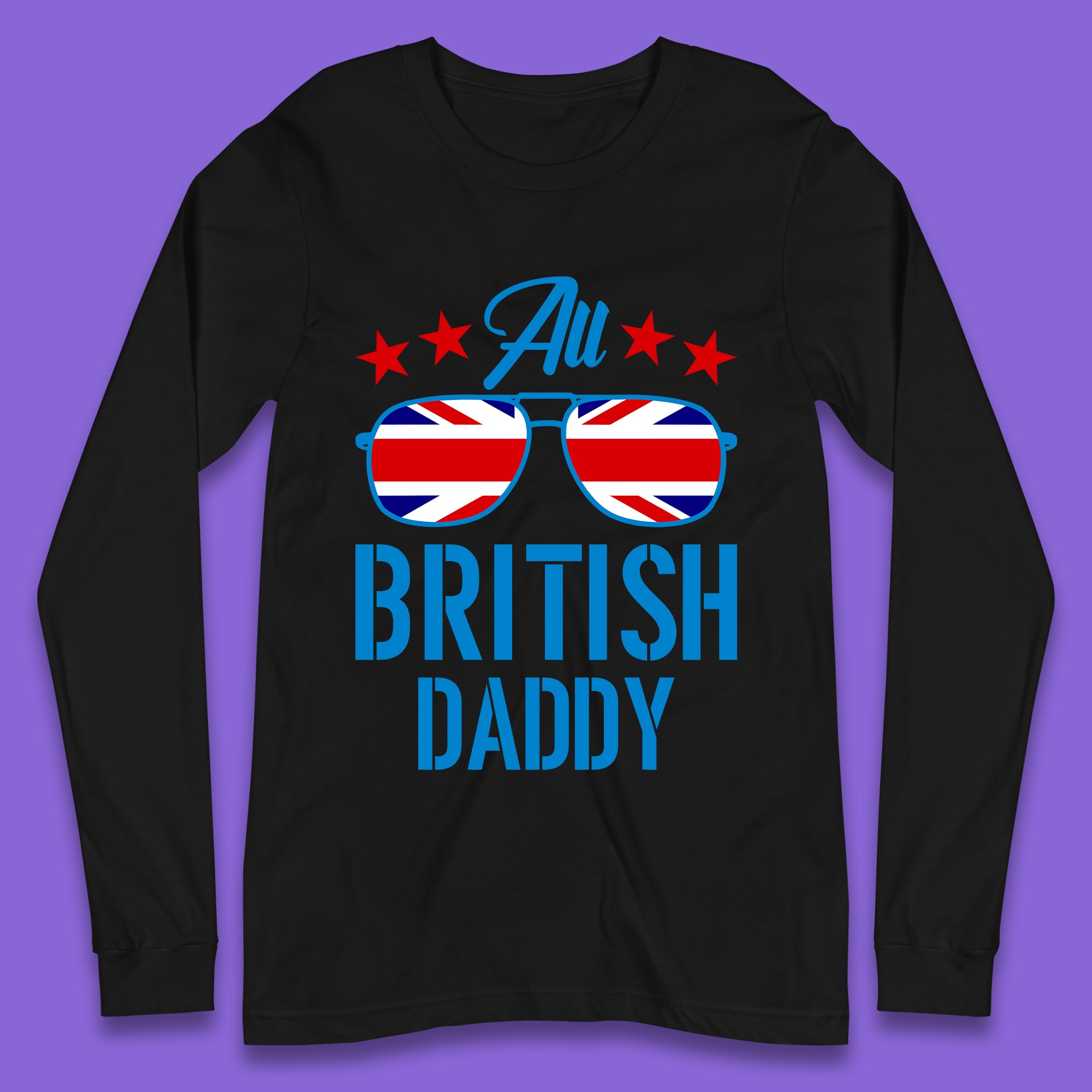 British Daddy Long Sleeve T-Shirt