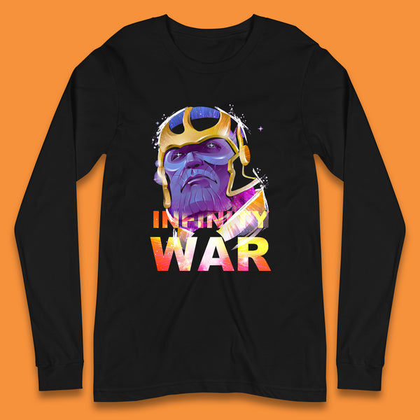Marvel Avengers: Infinity War Thanos Marvel Multiverse Supervillain Marvel Comics Long Sleeve T Shirt