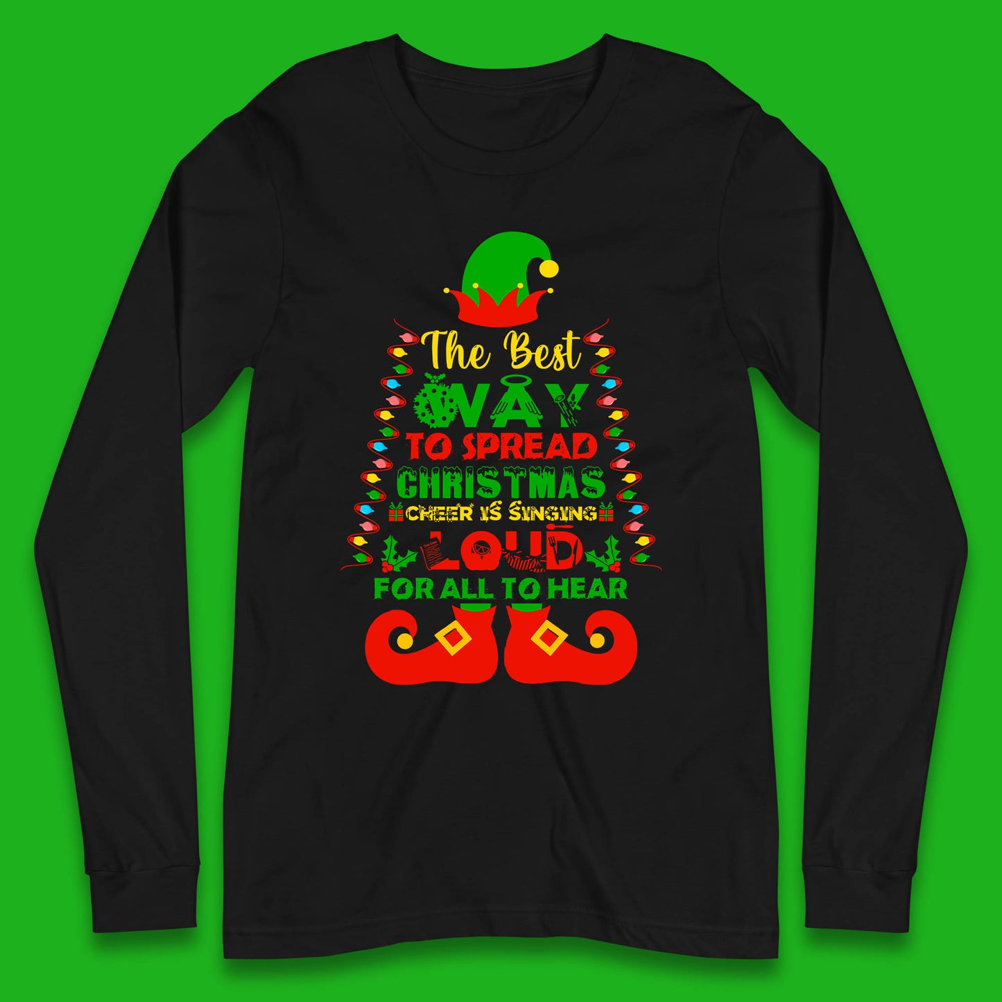 elf christmas t shirt