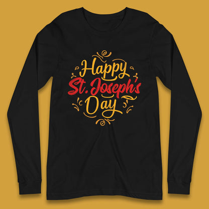 Happy St. Joseph's Day Long Sleeve T-Shirt