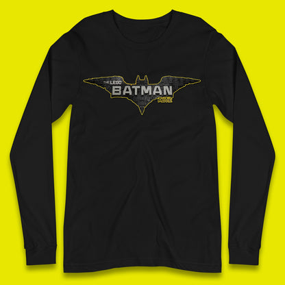 The Lego Batman Movie Computer Animated Superhero Comedy Film DC Comics Lego Batman Long Sleeve T Shirt