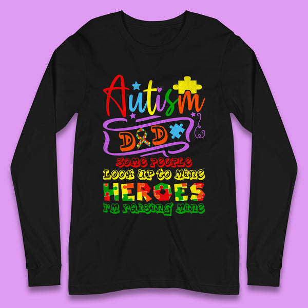 Autism Father Long Sleeve T-Shirt