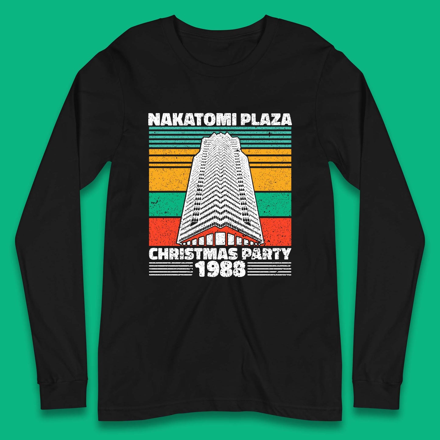 Nakatomi Plaza Christmas Party Long Sleeve T-Shirt