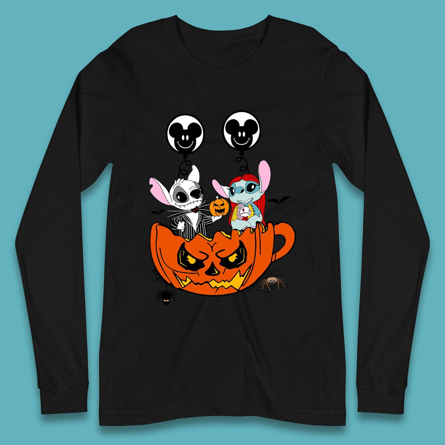 jack and sally long sleeve t shirt