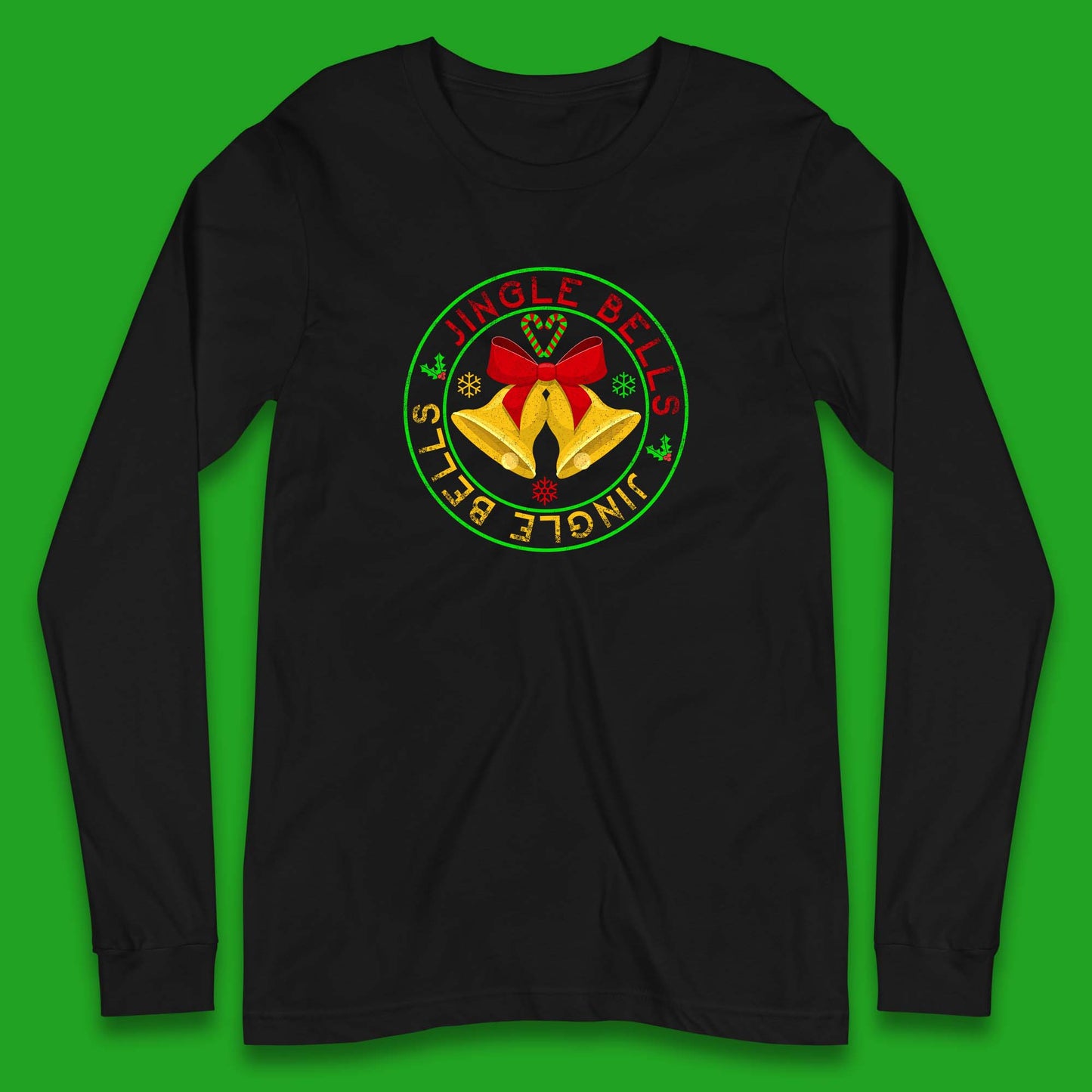 jingle bells christmas long sleeves t shirt