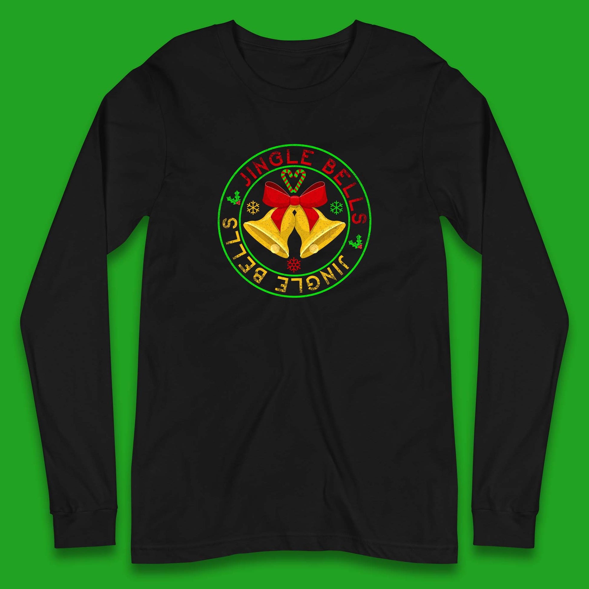 jingle bells christmas long sleeves t shirt