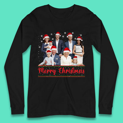British Royal Family Succession Christmas Long Sleeve T-Shirt
