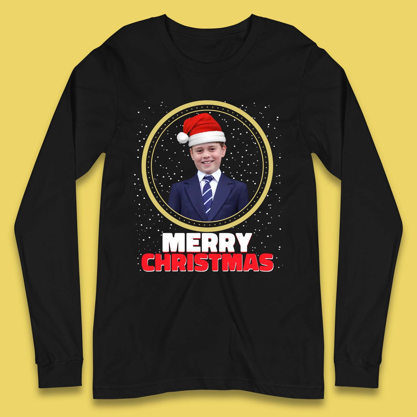 Prince George Christmas Long Sleeve T-Shirt