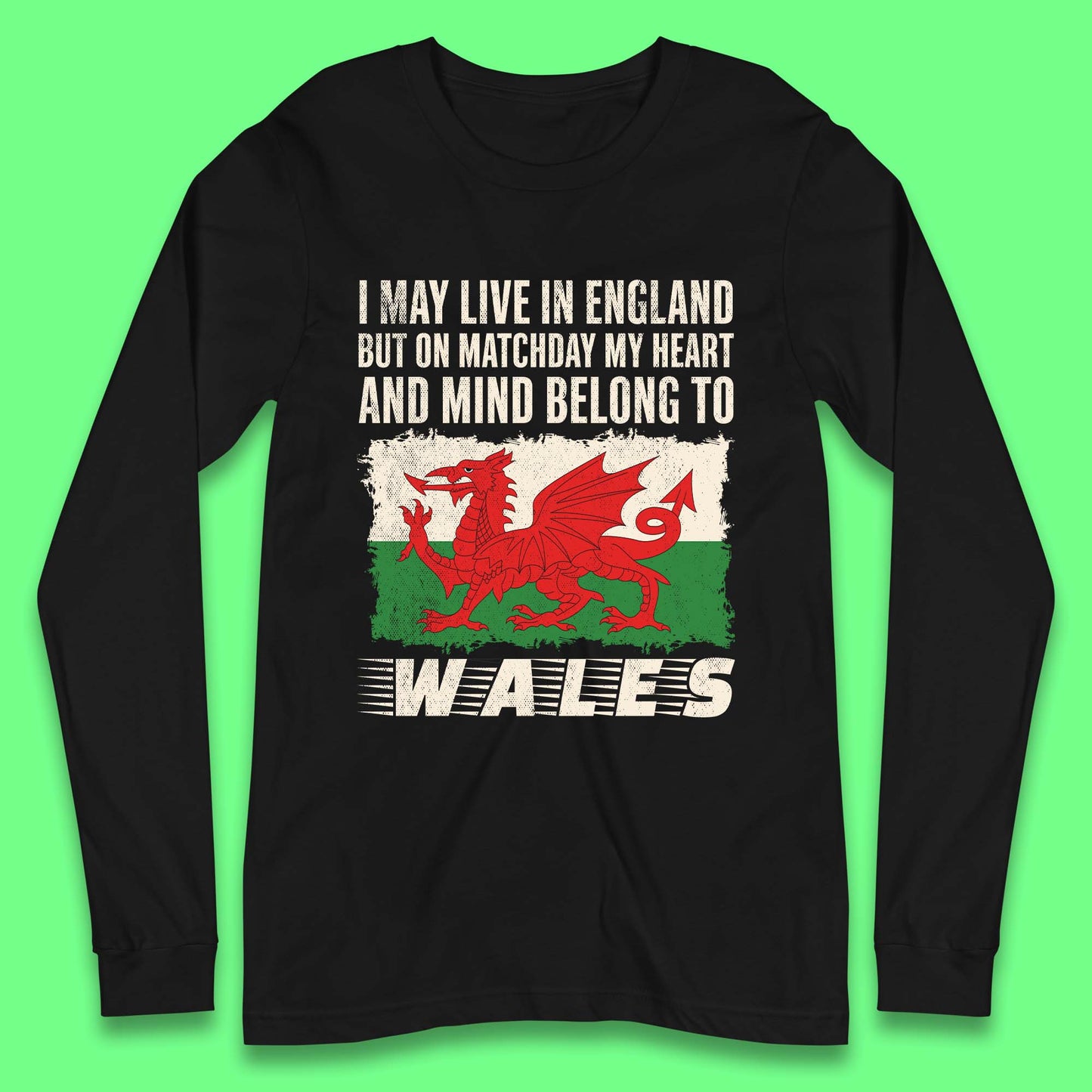 Wales Long Sleeve Football Shirt