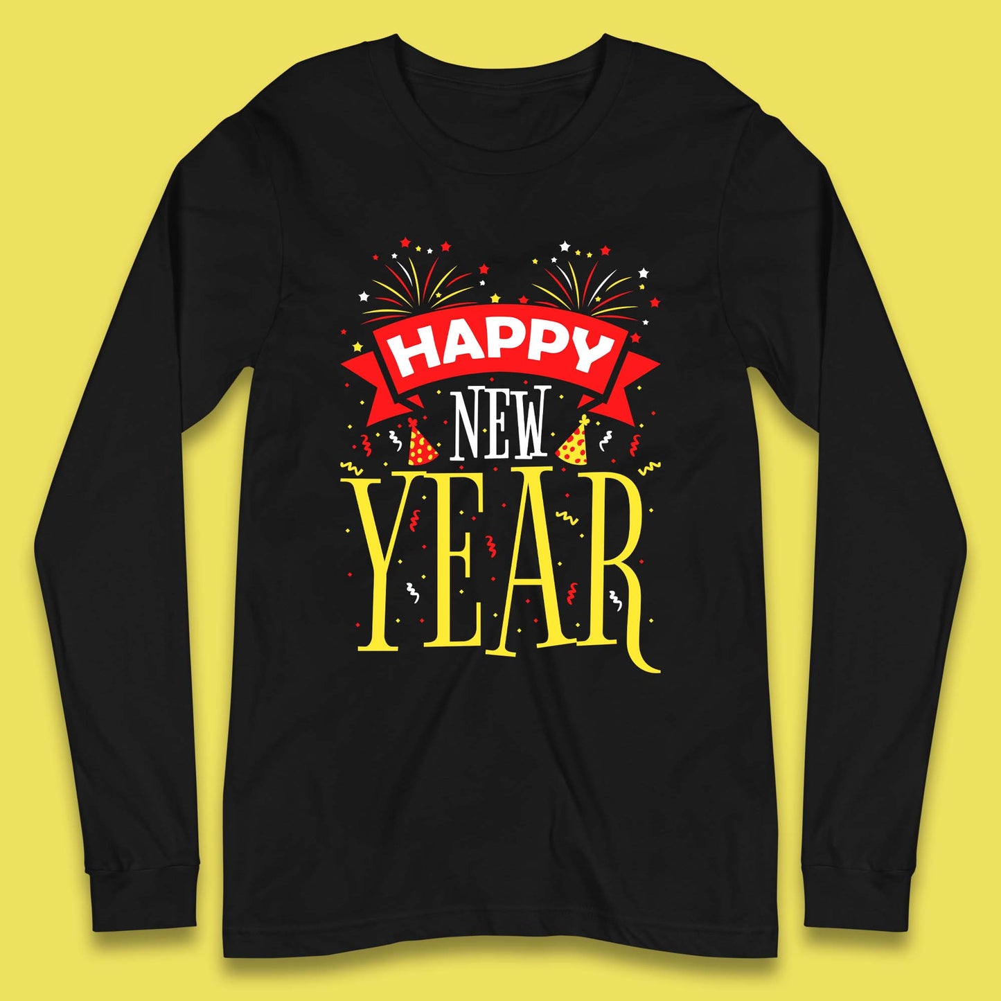 Happy New Year Celebrations Long Sleeve T-Shirt