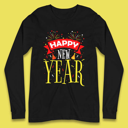 Happy New Year Celebrations Long Sleeve T-Shirt