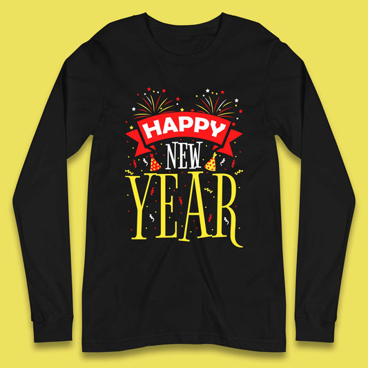 Happy New Year Celebrations Long Sleeve T-Shirt