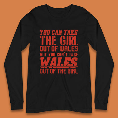 The Girl Out Of Wales Long Sleeve T-Shirt