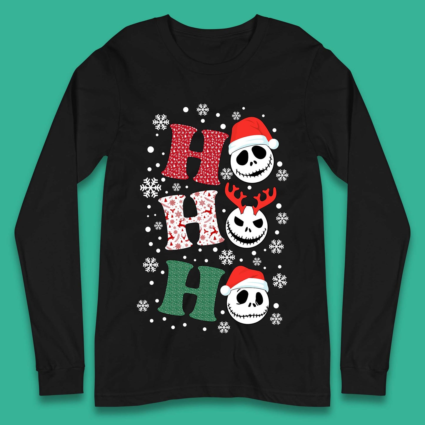 Jack Skellington Christmas Long Sleeve T-Shirt