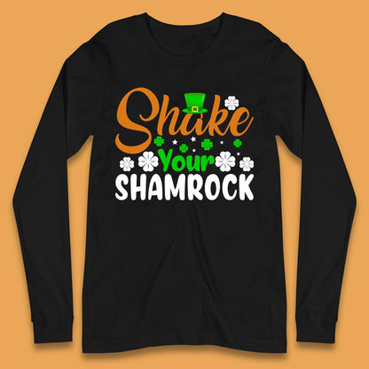Shake Your Shamrock St Patrick's Day Long Sleeve T-Shirt
