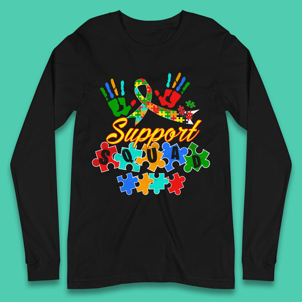 Autism Support Squad Long Sleeve T-Shirt