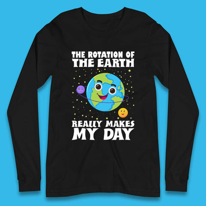 Rotation Of Earth Long Sleeve T-Shirt