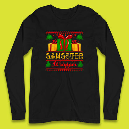 gangsta wrapper long sleeve t shirt